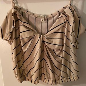 Express Open Shoulder Blouse